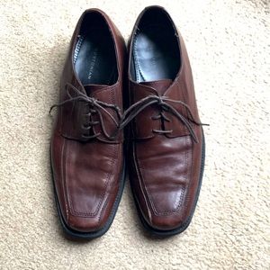 Mens Bostonian Brown Leather Shoes, 10.5